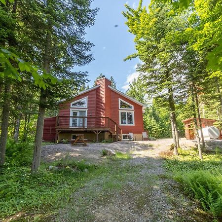 Les Chalets Tourisma - Chalet Dans Les Bois Avec Lac Prive - Le Colibri Saint-Raymond Exteriér fotografie